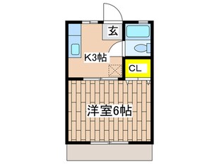 ハイツ湘南Ⅱの物件間取画像